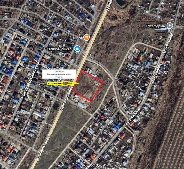Участок под строительство