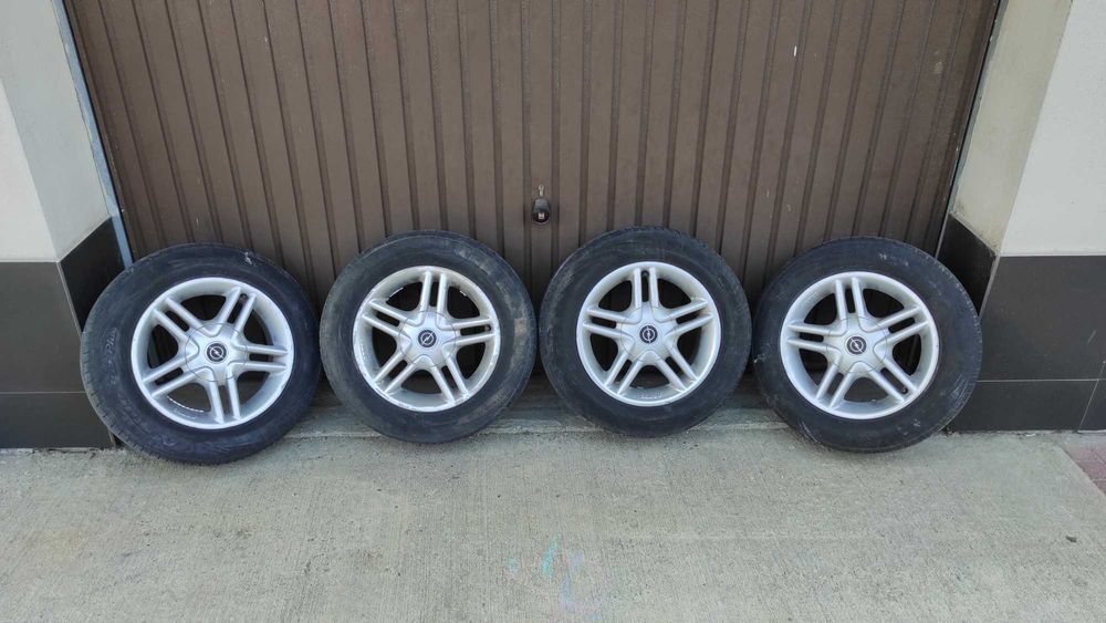 4бр.Aлуминиеви 4x100 ,et-38,7j с гуми подарък!