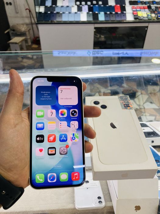 iPhone 13  128 gb silver ideal 100%