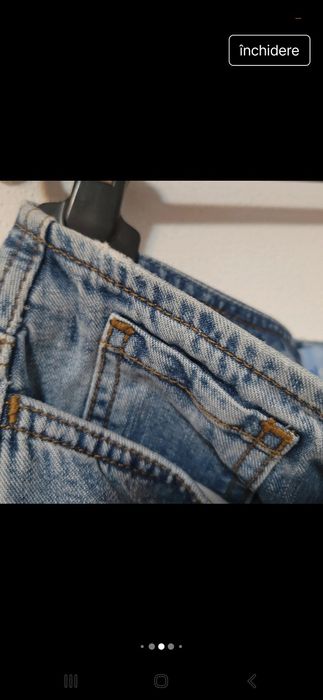 Fusta de blugi marimea 38