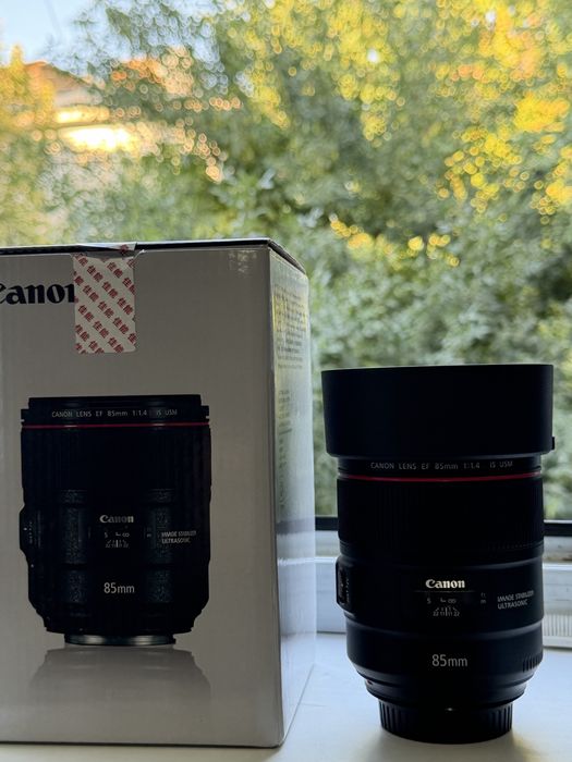 85 1.4 canon ef срочно