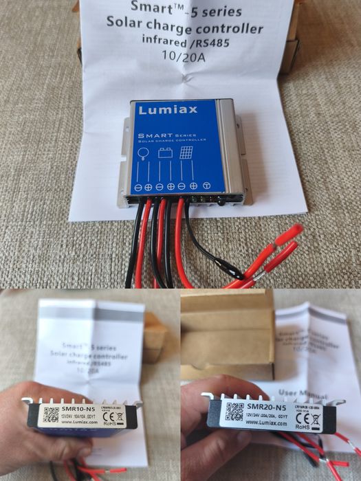 Качествени соларни контролери за зареждане MPPT и PWM от Lumiax