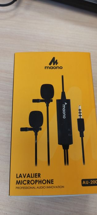 Продам петличный микрафон.