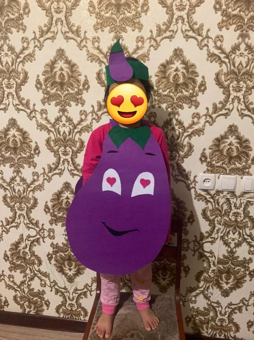 Детский карнавальный костюм "Овощь"