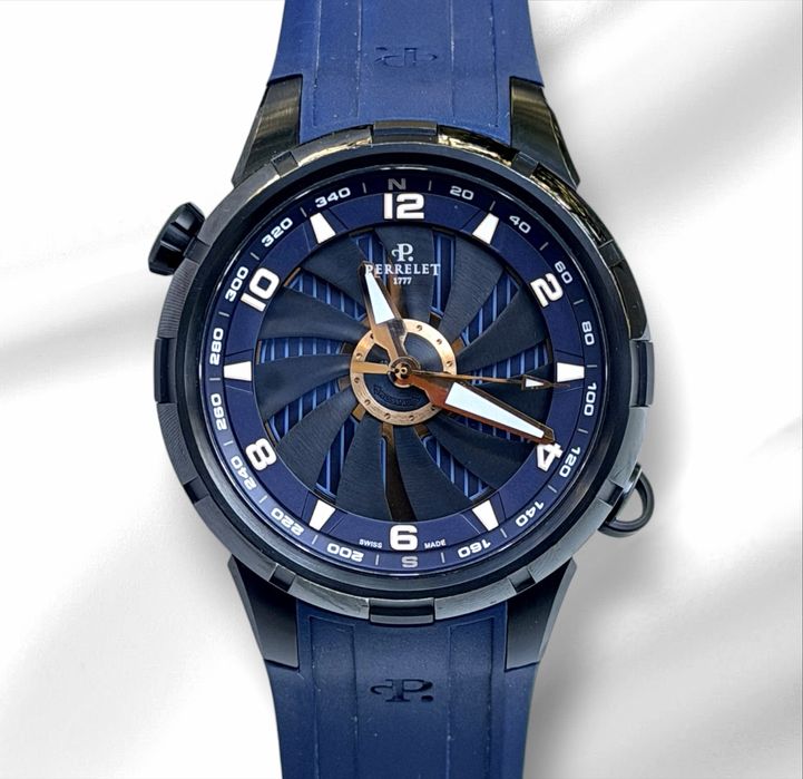 Perrelet Turbine Yacht – Automatic 47mm Blue Dial Мъжки часовник