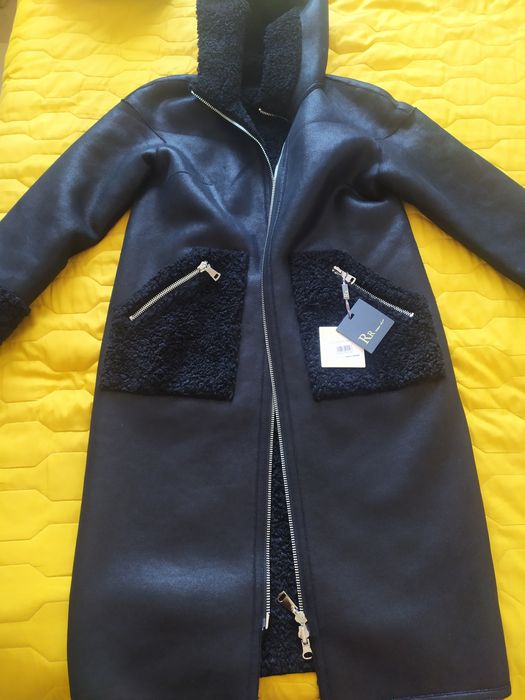 Дубленка новая двусторонняя