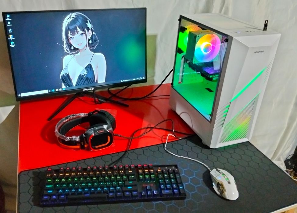 Igravoy Kampyuter 1050ti ozu 16gb ssd 256gb manotor 27 i5 7400