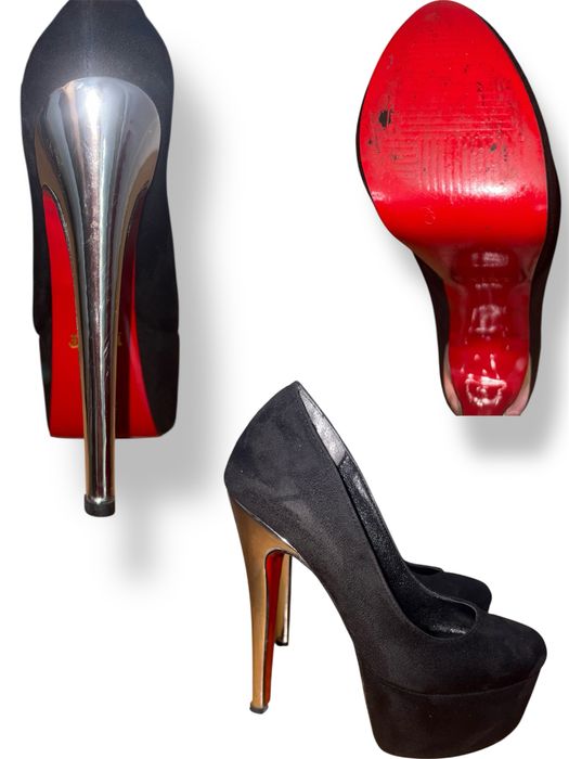 Platforme sexy negre talpa rosie