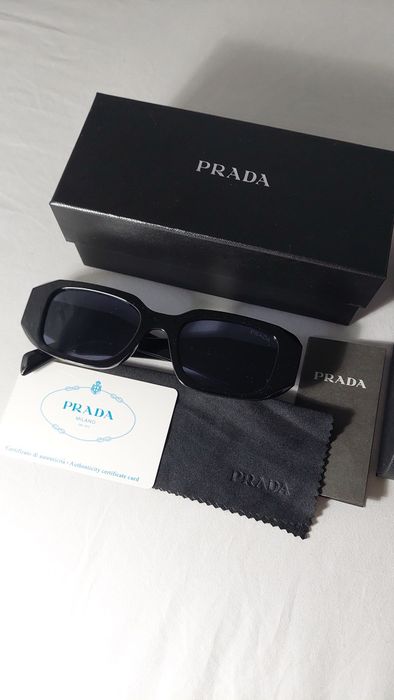 Ochelari de soare Prada moda accesorii haine full box vinted