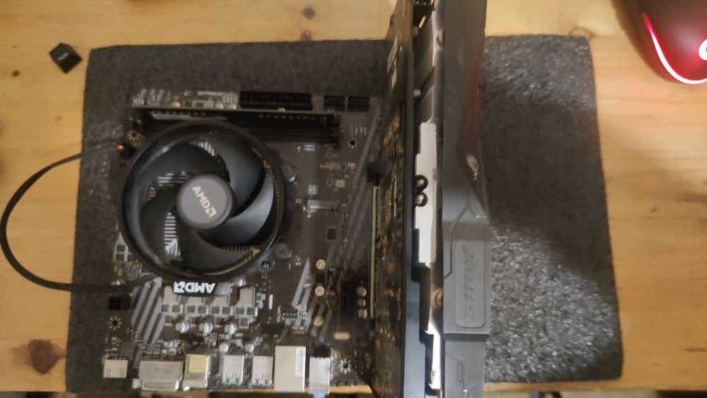 Комплект AM4 MSI B550a + Ryzen 5 3600 + 8GB DDR4 + RX 470 8GB