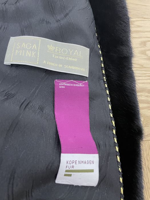 Итальянский норковый полушубок