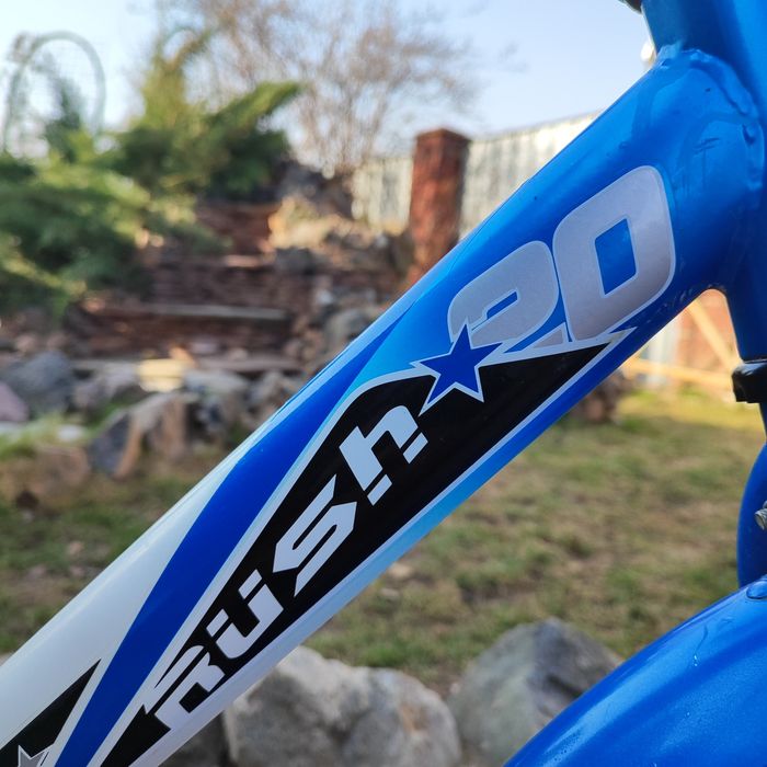 Велосипед велик для мальчика Rush. Размер 20.