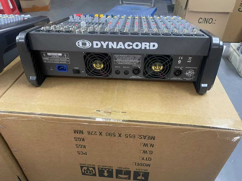 Audio mixer cu amplificator 2Х1000W NU Dynacord 1000-3 (CLONĂ)