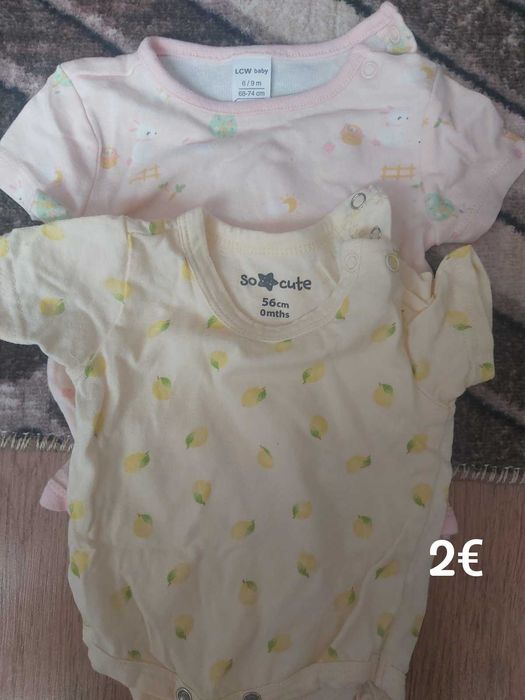 Продавам запазени,нови бебешки дрехи