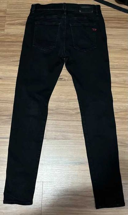 Diesel, Blugi skinny D-Istort, Negru, W33-L30