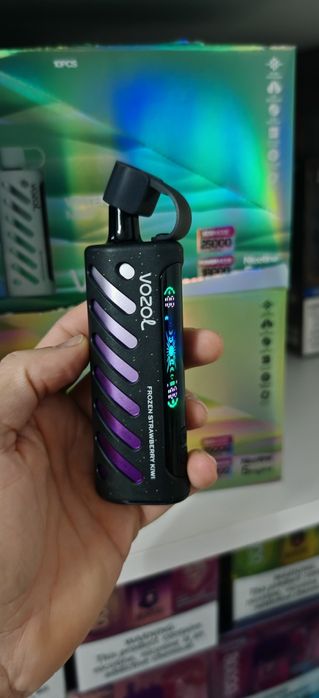 Vape Vozol 25.000 Puffs Narghilea Shisha Reincarcabil Sunet Auto