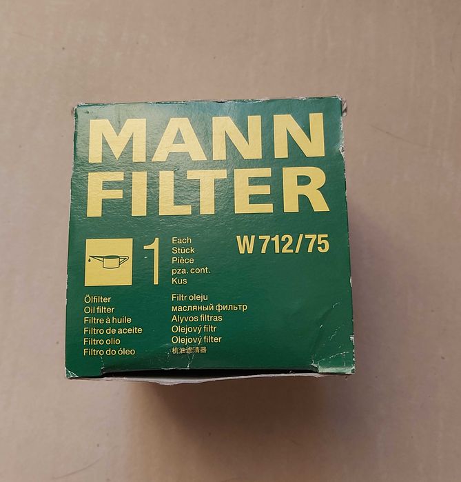 Масляный фильтр MANN W712/75
