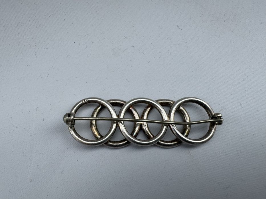 Brosa vintage din argint