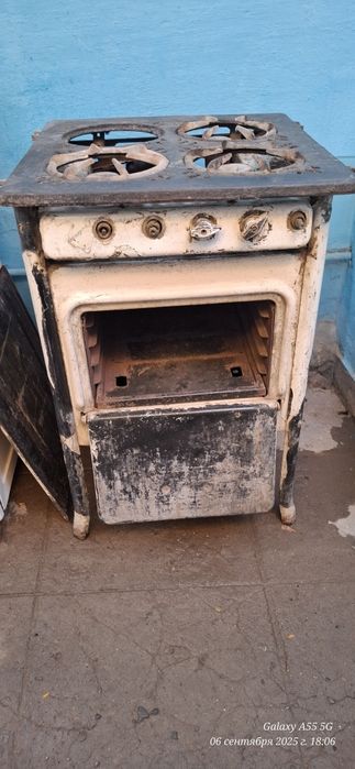 Газовая плита советская