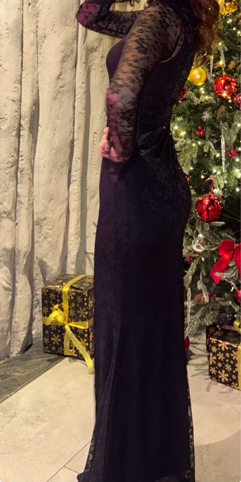 Чёрное платье. размер S–M.