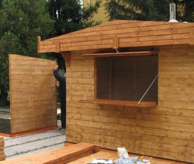 Сглобяеми павилиони,бунгала,гаражи,къщи