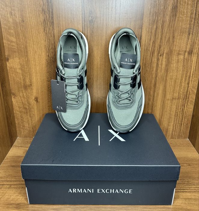 Оригинал Armani Exchange мужские кроссовки