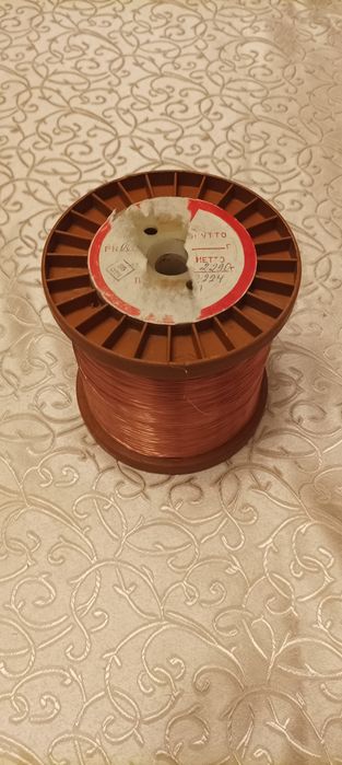 Обмоточный провод ПЭТВ-2 0,05; 0,07, 0,1 ,0,224, 0,25,0,28,0,71.