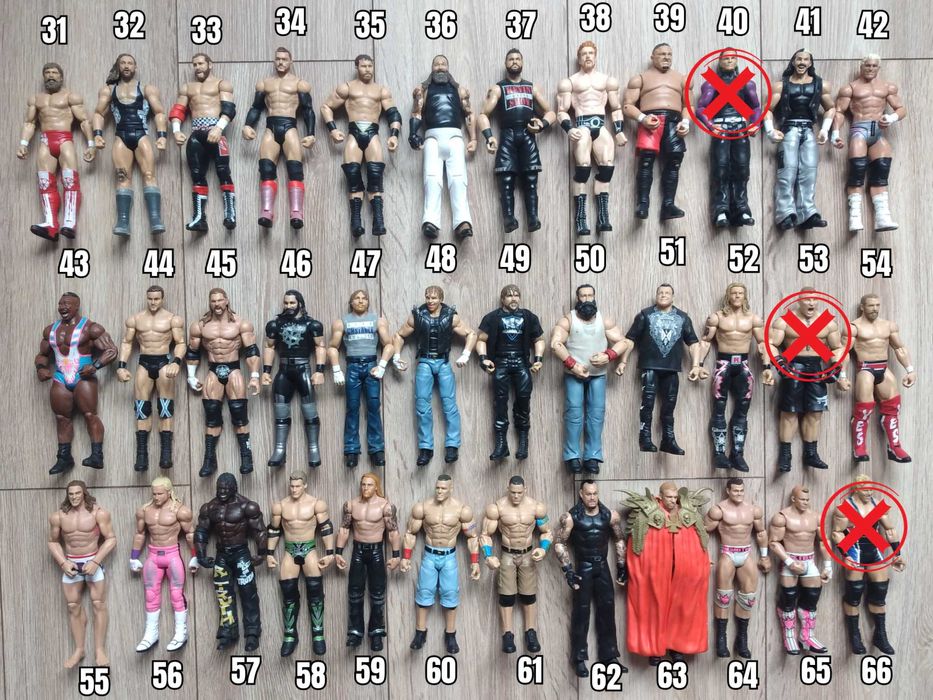 Екшън Фигурки WWE Кеч Pro-Wrestling Action Figures Ambrose Hogan Cena