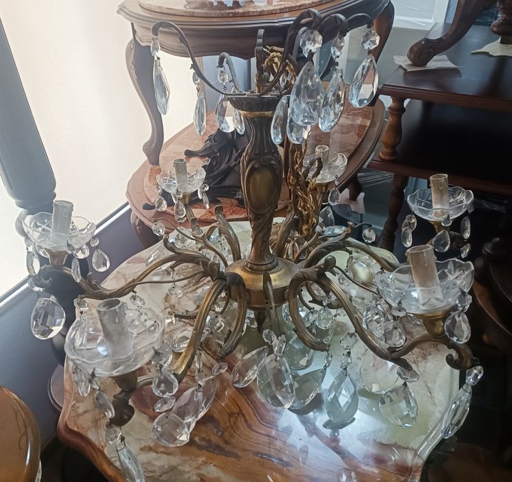 Candelabru / Lustra din Bronz