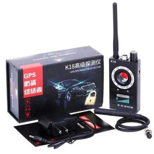 Detector Aparate Spionaj Techstar K18, Profesional, Detecteaza Camere