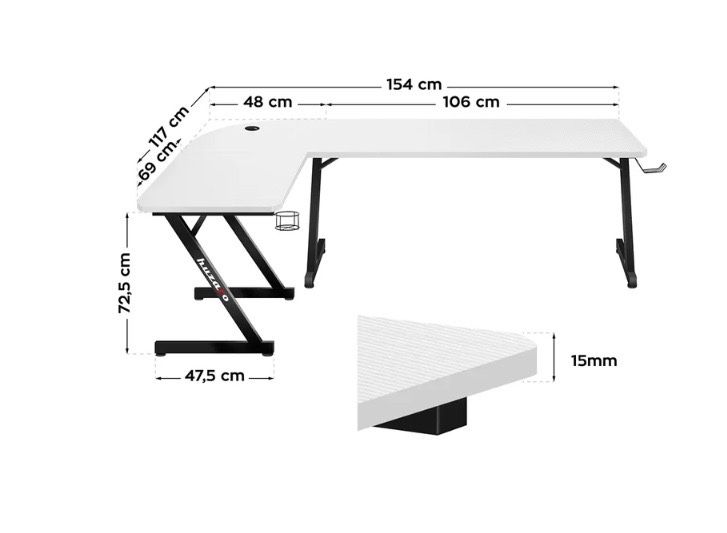 Birou gaming huzaro hero 7.0
