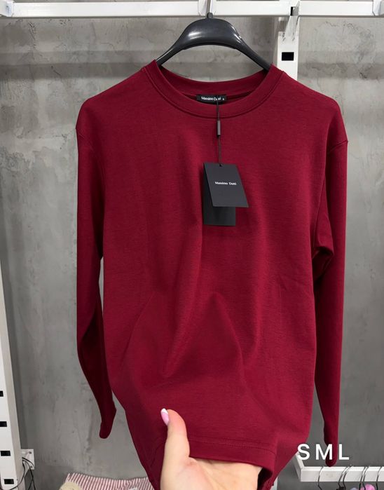 Лонгслив из 100% хлопка Massimo Dutti