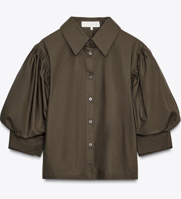 Поплин риза Zara