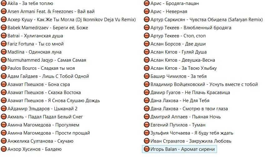 Хиты Кавказа \ 92 трека в МР3