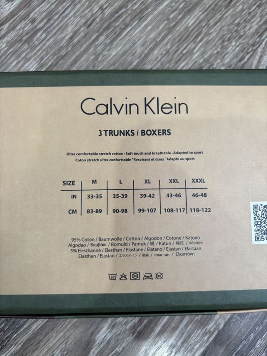 Boxeri CK marimea M ( 3 bucati )