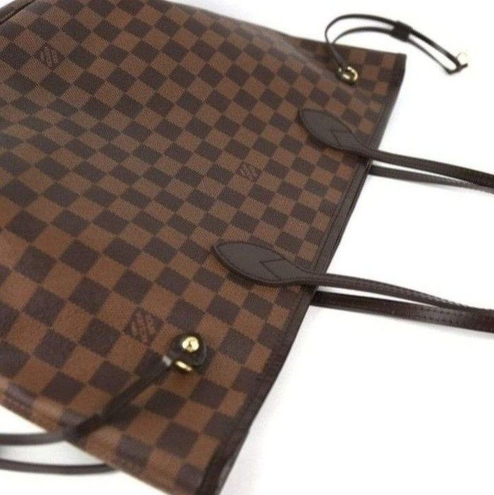 Geanta piele naturala LV Neverfull,portofel simplu atasat,certificat