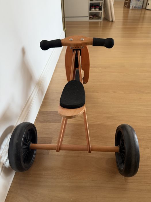 Tricicletă de echilibru 2 în 1 - Tiny Tot PLUS Bamboo - Kinderfeets