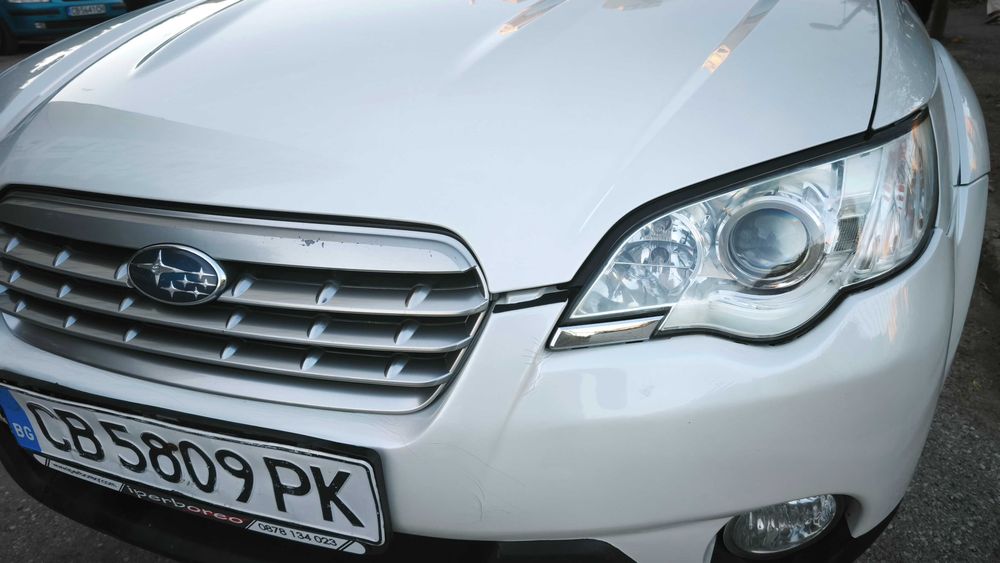 Продавам личния си Subaru Outback 2.5, 2009 г., автоматична скоростна кутия и фабрична газова уредба BRC.
