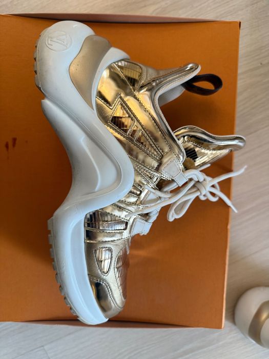 Louis Vuitton LV Archlight Sneakers limited gold edition