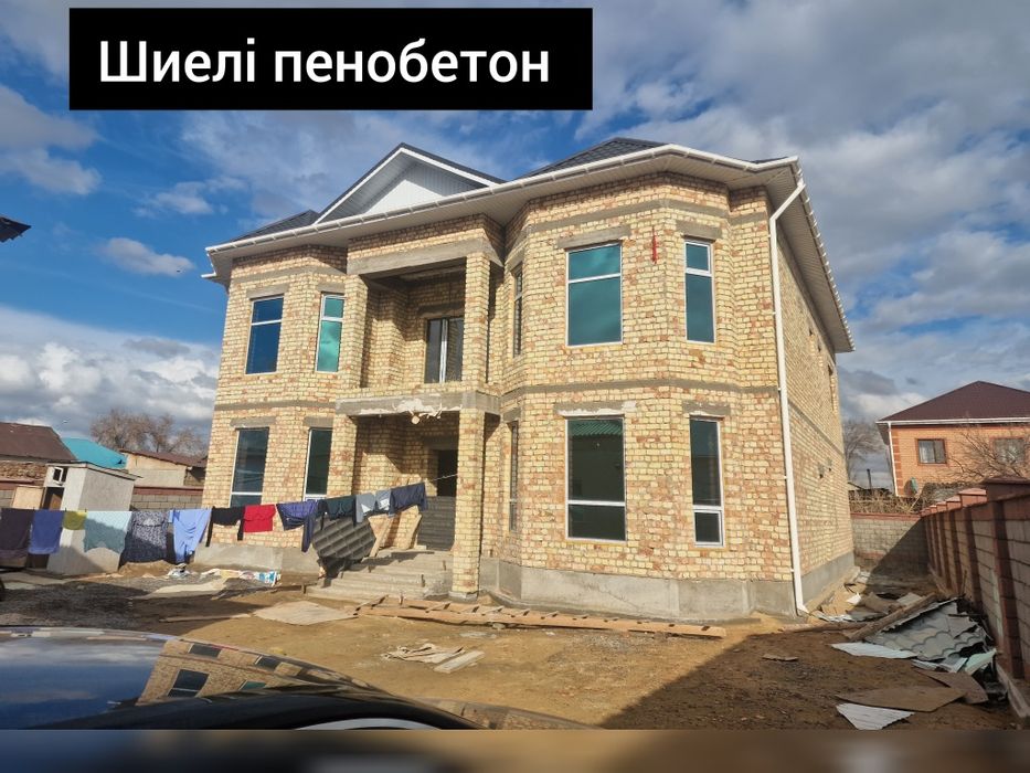 Пенобетон заливаем