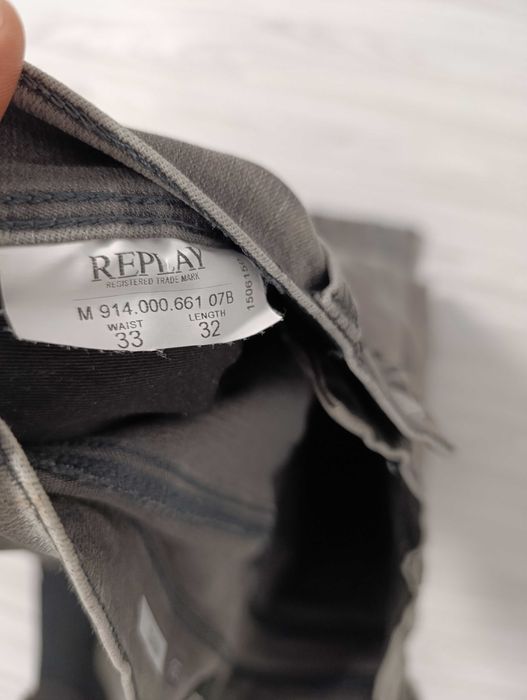 ''Replay Anbass''оригинални мъжки дънки 33 размер