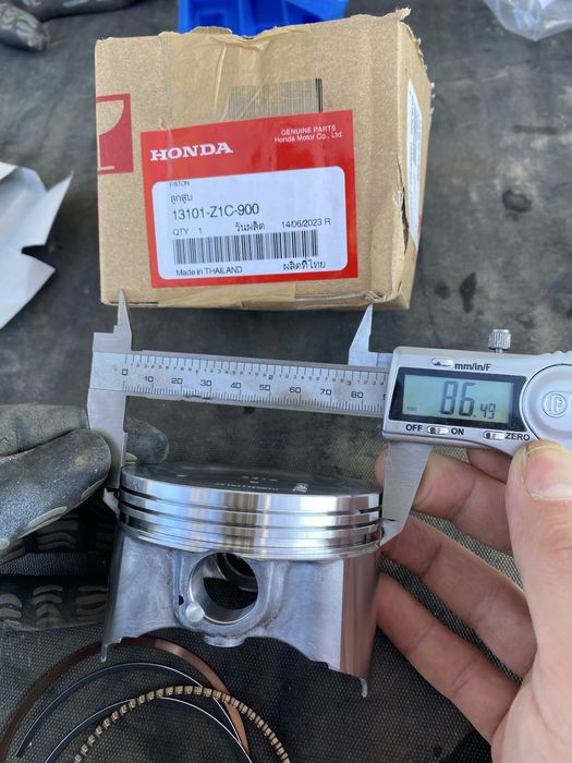 Piston STD motor Honda GX 390, GX 390T2, GX 390T2X, GX390UT2, GX390R2