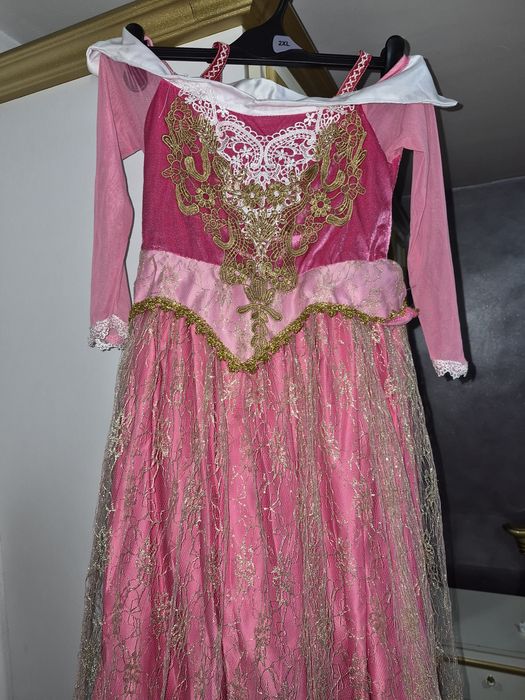 Rochie/rochita fete  roz Printesa Aurora Disney/ petreceri serbari