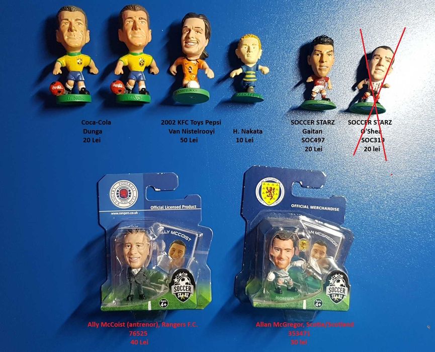 Figurine fotbalisti Corinthian si SoccerStarz