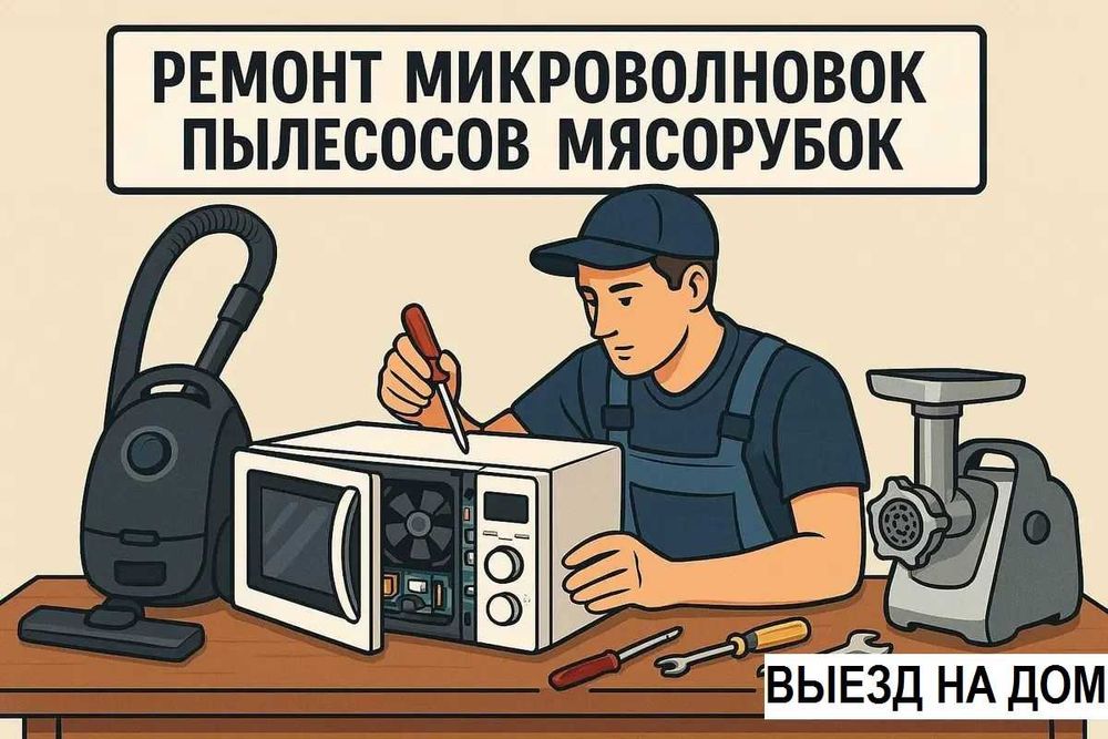 Ремонт Микроволновок.Надёжно,быстро.Гарантия.Выезд по Ташкенту 24/7.