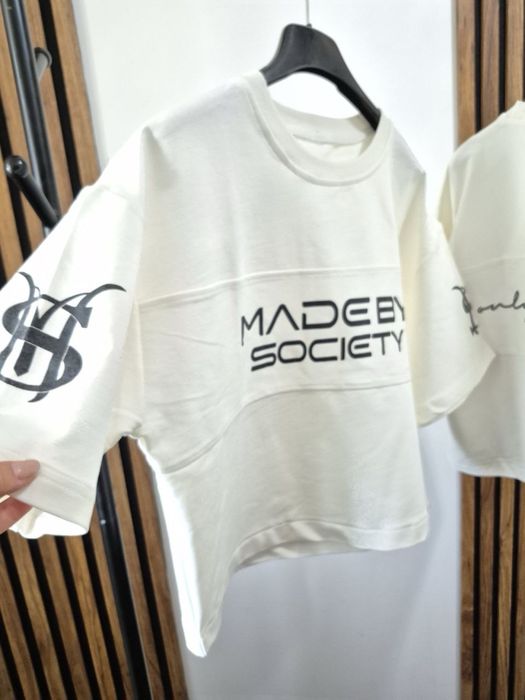 Tricou Made by Society dama 1 buc Marime universală  ( S M L)