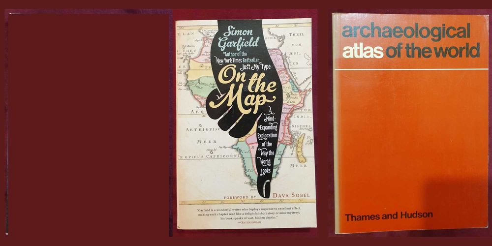 Атласи, справочници, енциклопедии - земя, страни, космос / 21 книги /