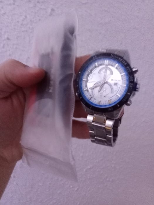 Ceas barbat Curren - NOU , bratara mare , model frumos , Quartz !

cea