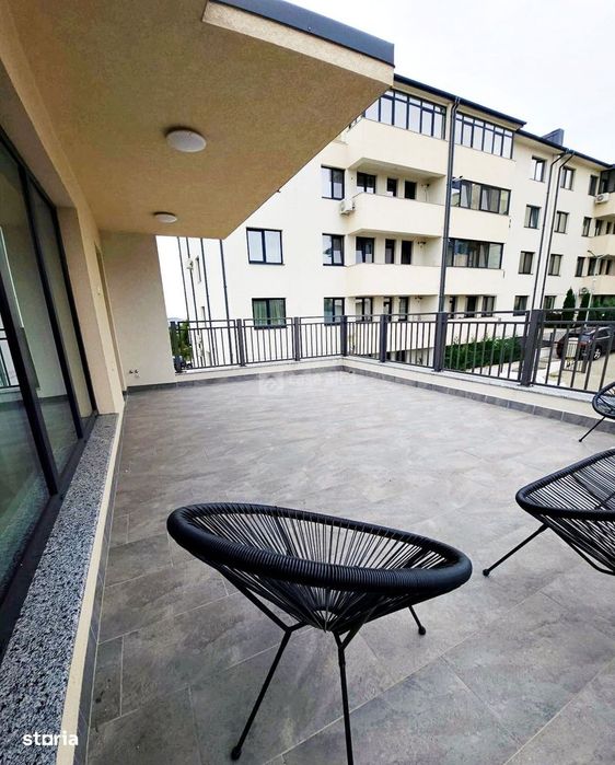 Popas Pacurari - duplex modern de inchiriat, D+P+E, terasa, parcare