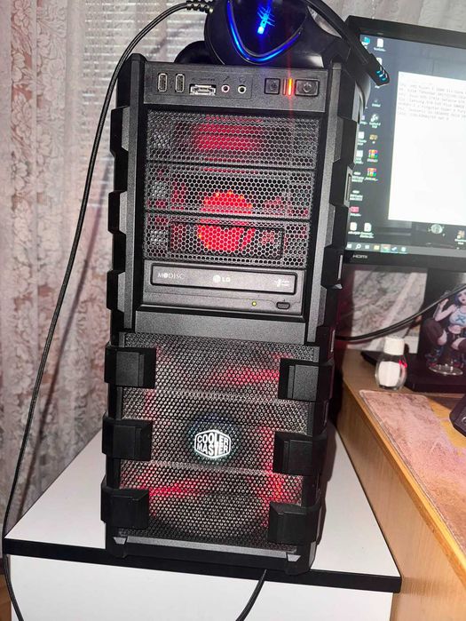 Геймърски компютър AMD Ryzen 5 1600 + GTX 1060 6GB – 32GB RAM!